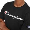 imageChampion Mens Tshirt Cotton Midweight Mens Crewneck Teetshirt for Men Graphic ScriptBlack Script