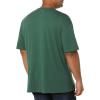imageChampion Mens Tshirt Cotton Midweight Mens Crewneck Teetshirt for Men Graphic ScriptDark Green Script