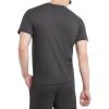 imageChampion Mens Tshirt Cotton Midweight Mens Crewneck Teetshirt for Men Graphic ScriptGranite Heather  Classic Script Logo