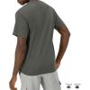 imageChampion Mens Tshirt Cotton Midweight Mens Crewneck Teetshirt for Men Graphic ScriptGranite Heather Small Script