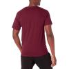 imageChampion Mens Tshirt Cotton Midweight Mens Crewneck Teetshirt for Men Graphic ScriptMaroon  Classic Script Logo