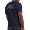 imageChampion Mens Tshirt Cotton Midweight Mens Crewneck Teetshirt for Men Graphic ScriptNavy Basketball