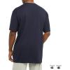 imageChampion Mens Tshirt Cotton Midweight Mens Crewneck Teetshirt for Men Graphic ScriptNavy Script