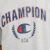 imageChampion Mens Tshirt Cotton Midweight Mens Crewneck Teetshirt for Men Graphic ScriptOxford Gray Arch Over C Logo