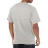 imageChampion Mens Tshirt Cotton Midweight Mens Crewneck Teetshirt for Men Graphic ScriptOxford Gray Mountain Grid