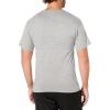 imageChampion Mens Tshirt Cotton Midweight Mens Crewneck Teetshirt for Men Graphic ScriptOxford Gray Quick Script