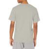 imageChampion Mens Tshirt Cotton Midweight Mens Crewneck Teetshirt for Men Graphic ScriptOxford Gray Wavy Box Script