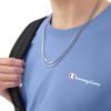 imageChampion Mens Tshirt Cotton Midweight Mens Crewneck Teetshirt for Men Graphic ScriptPlaster Blue Small Script