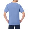 imageChampion Mens Tshirt Cotton Midweight Mens Crewneck Teetshirt for Men Graphic ScriptPlaster Blue Small Script