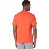 imageChampion Mens Tshirt Cotton Midweight Mens Crewneck Teetshirt for Men Graphic ScriptPoppy Orange Script
