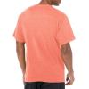 imageChampion Mens Tshirt Cotton Midweight Mens Crewneck Teetshirt for Men Graphic ScriptRed Glow Pe Heather Postcard Script