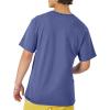 imageChampion Mens Tshirt Cotton Midweight Mens Crewneck Teetshirt for Men Graphic ScriptStone Crush Blue Cs Collage