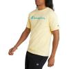 imageChampion Mens Tshirt Cotton Midweight Mens Crewneck Teetshirt for Men Graphic ScriptSunbeam Glow Script