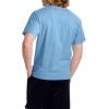 imageChampion Mens Tshirt Cotton Midweight Mens Crewneck Teetshirt for Men Graphic ScriptSwiss Blue Script