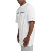 imageChampion Mens Tshirt Cotton Midweight Mens Crewneck Teetshirt for Men Graphic ScriptWhite Script
