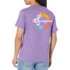 imageChampion Mens Tshirt Cotton Midweight Mens Crewneck Teetshirt for Men Graphic ScriptWisteria Purple Back Circle Script