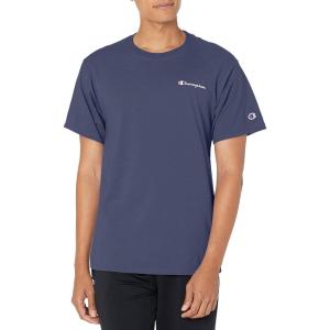 imageChampion Mens Tshirt Cotton Midweight Mens Crewneck Teetshirt for Men Graphic ScriptClassic Sky Blue Small Script