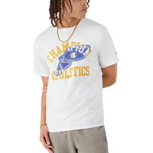 imageChampion Mens Tshirt Cotton Midweight Mens Crewneck Teetshirt for Men Graphic ScriptWhite Winged Foot