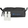 imageChampion Hanging Travel Toiletry Bag  10quotx39quotx39quot  Red  Dopp Kit for Men ampamp Women  Water Resistant Cosmetic Organizer with 2 TSA Compliant Bottles  Vacation Essentials ampamp Travel AccessoriesDopp Kit  Black