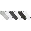 imageChampion Mens Double Dry 6Pair Pack CottonRich Low Cut SocksMulti Toe Logo