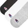 imageChampion Mens Double Dry 6Pair Pack CottonRich Low Cut SocksMulti Toe Logo