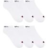 imageChampion Mens Double Dry 6Pair Pack CottonRich Low Cut SocksWhite Toe Logo