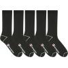 imageChampion Mens Double Dry Moisture Wicking Crew Socks 6 8 12 Packs AvailableBlack HeelToe