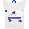 imageChampion Mens Double Dry Moisture Wicking Crew Socks 6 8 12 Packs AvailableWhite