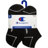 imageChampion Womens LowCut Socks 6 PackBlack Heel Toe