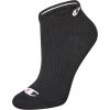 imageChampion Womens LowCut Socks 6 PackBlack Toe Logo