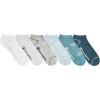 imageChampion Womens LowCut Socks 6 PackWhiteBlue Assorted