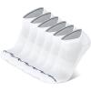 imageChampion Mens Double Dry 6Pair Pack CottonRich Low Cut SocksWhite