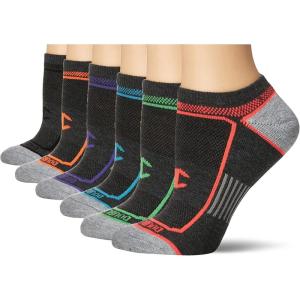 imageChampion Womens LowCut Socks 6 PackBlack Assortment