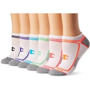 imageChampion Womens LowCut Socks 6 PackWhite Assortment