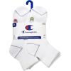imageChampion Womens Socks Double Dry Socks Crew Ankle and No Show 6PackBright White