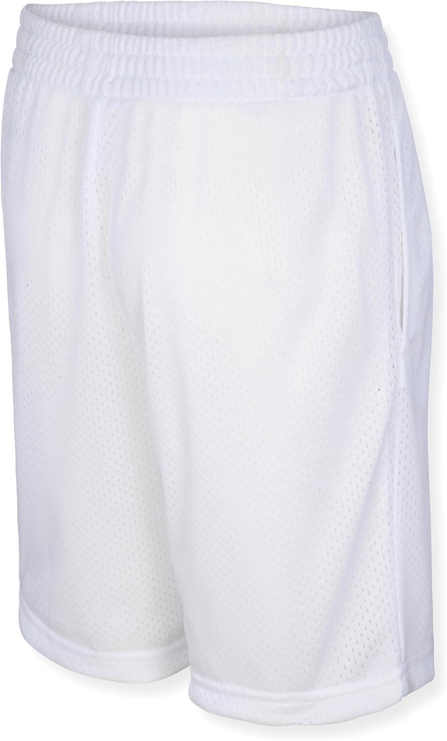 imageChampion Boys Shorts Athletic Mesh Basketball Shorts for BoysSignature Bright White