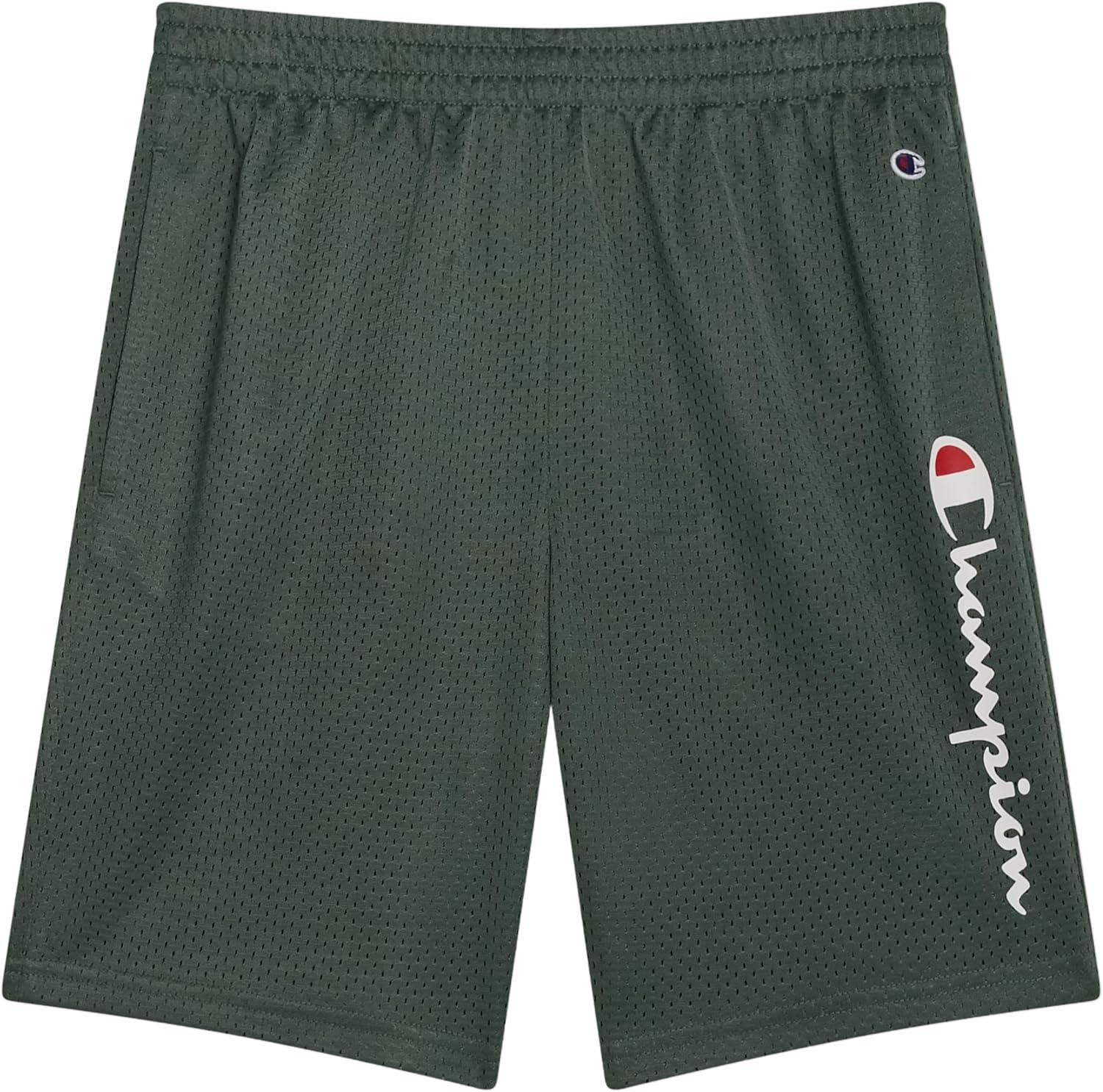imageChampion Boys Shorts Athletic Mesh Basketball Shorts for BoysSignature Dark Forest
