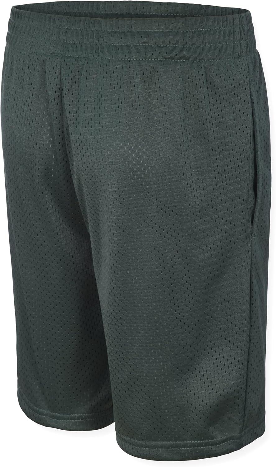 imageChampion Boys Shorts Athletic Mesh Basketball Shorts for BoysSignature Dark Forest