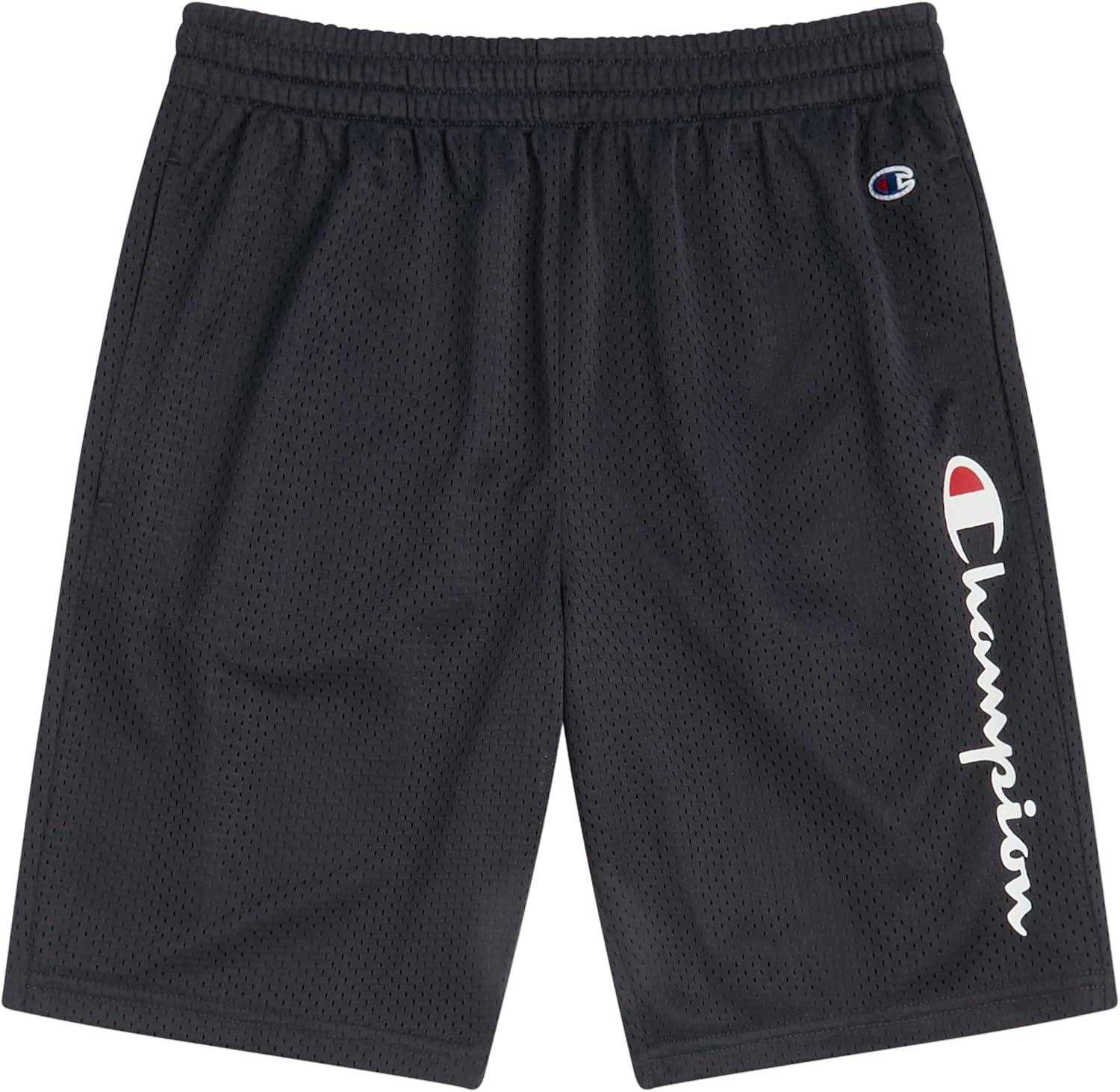 imageChampion Boys Shorts Athletic Mesh Basketball Shorts for BoysSignature Dark Navy