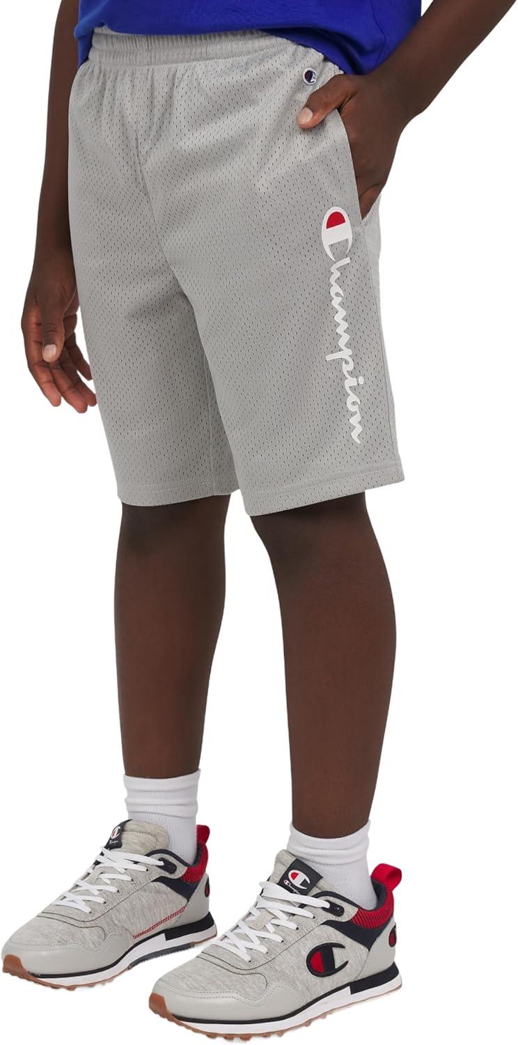 imageChampion Boys Shorts Athletic Mesh Basketball Shorts for BoysSignature High Rise