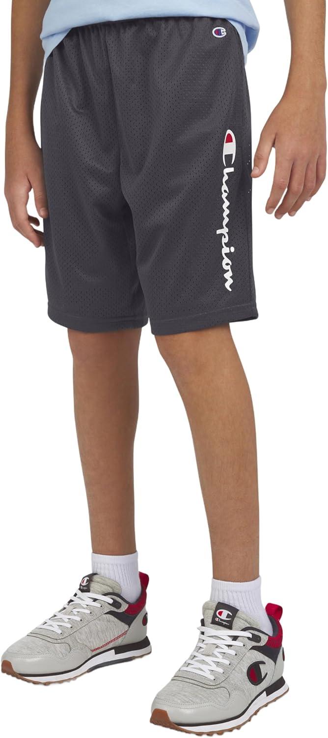 imageChampion Boys Shorts Athletic Mesh Basketball Shorts for BoysSignature Iron
