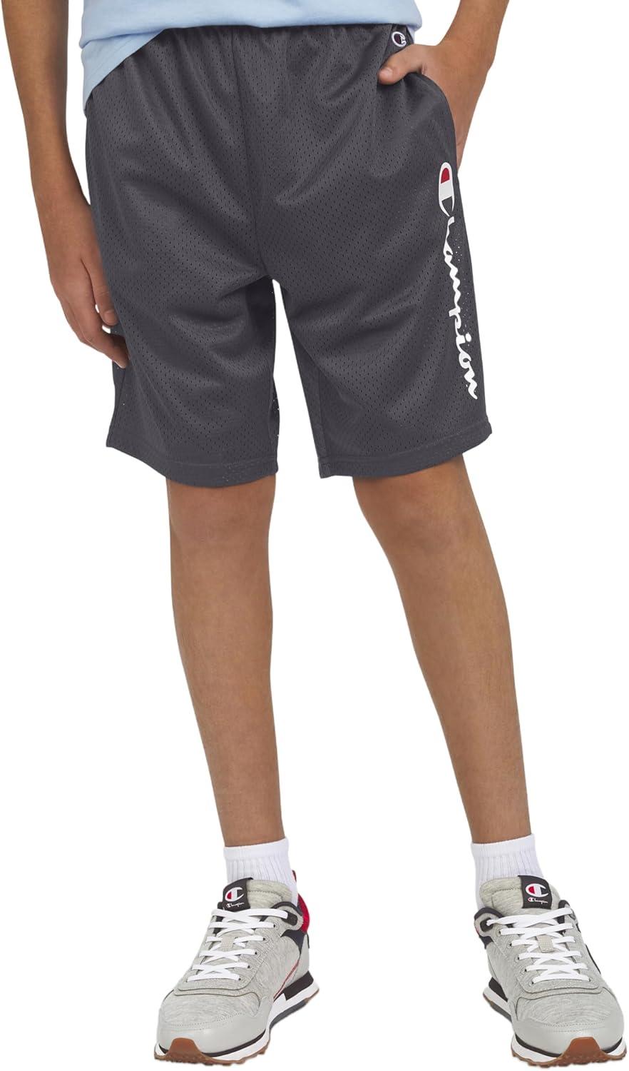 imageChampion Boys Shorts Athletic Mesh Basketball Shorts for BoysSignature Iron
