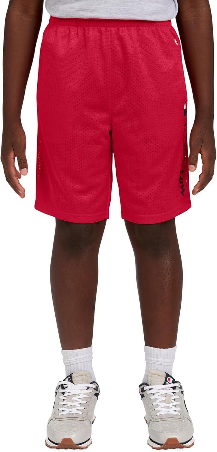 imageChampion Boys Shorts Athletic Mesh Basketball Shorts for BoysSignature Lychee