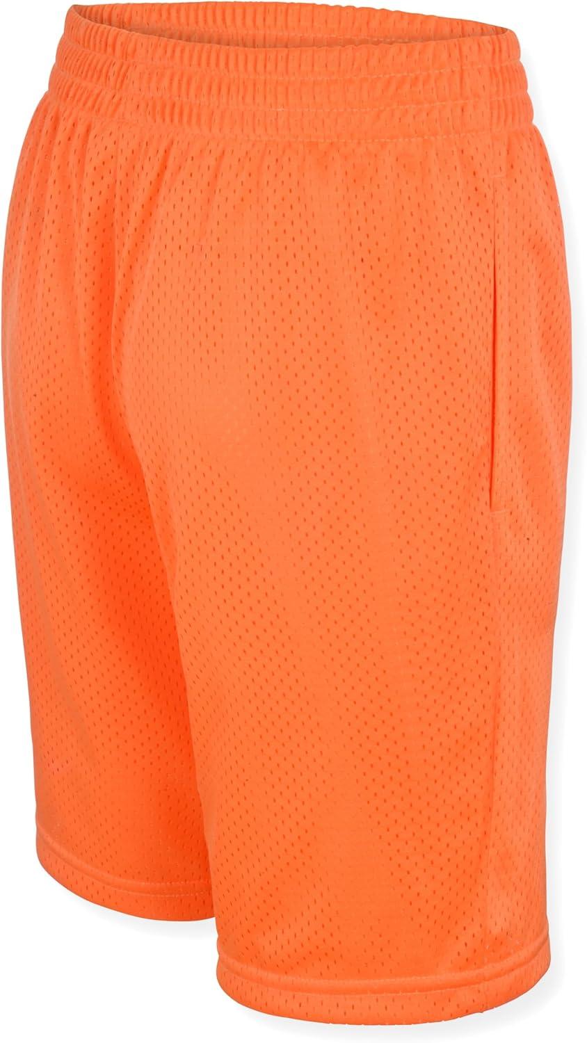imageChampion Boys Shorts Athletic Mesh Basketball Shorts for BoysSignature Nectarine