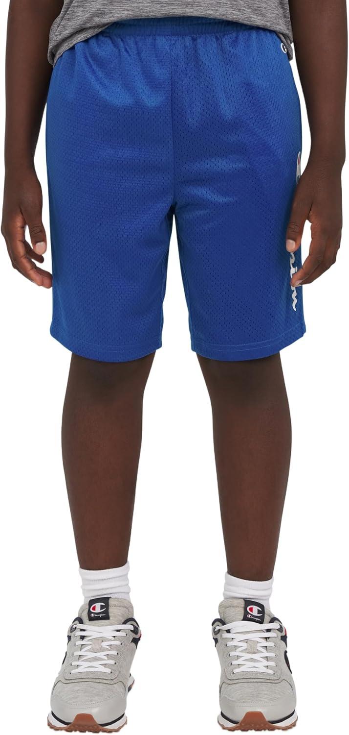 imageChampion Boys Shorts Athletic Mesh Basketball Shorts for BoysSignature Surf the Web