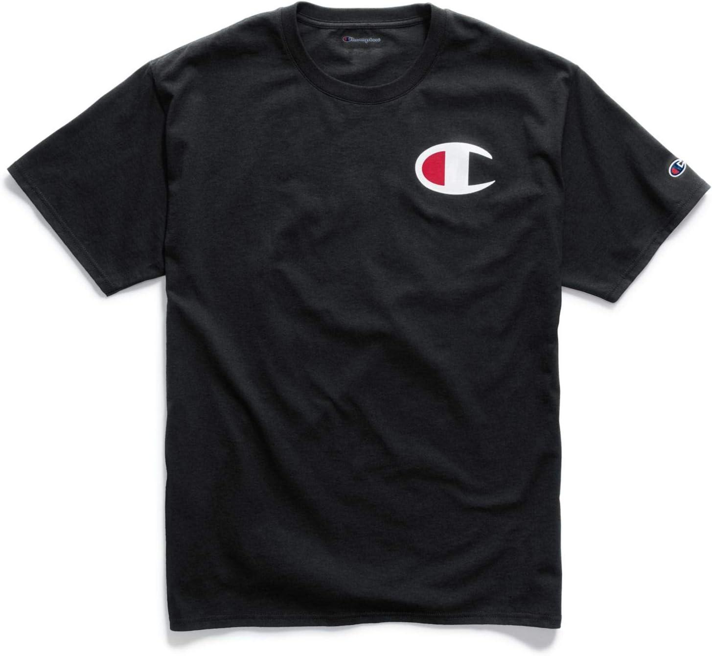 imageChampion Mens Heritage Short Sleeve Tee Mens TShirts Vintage Shirts Mens Tee Shirts GraphicsWhite