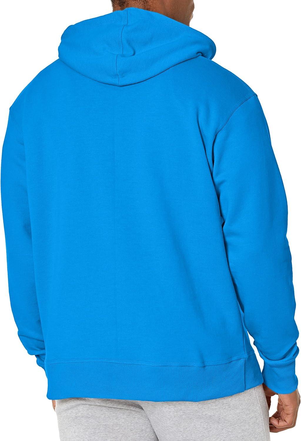 imageChampion Mens Pullover Fleece Hoodie Midweight C Logo Reg Or Big ampamp TallBlue Jay C Logo