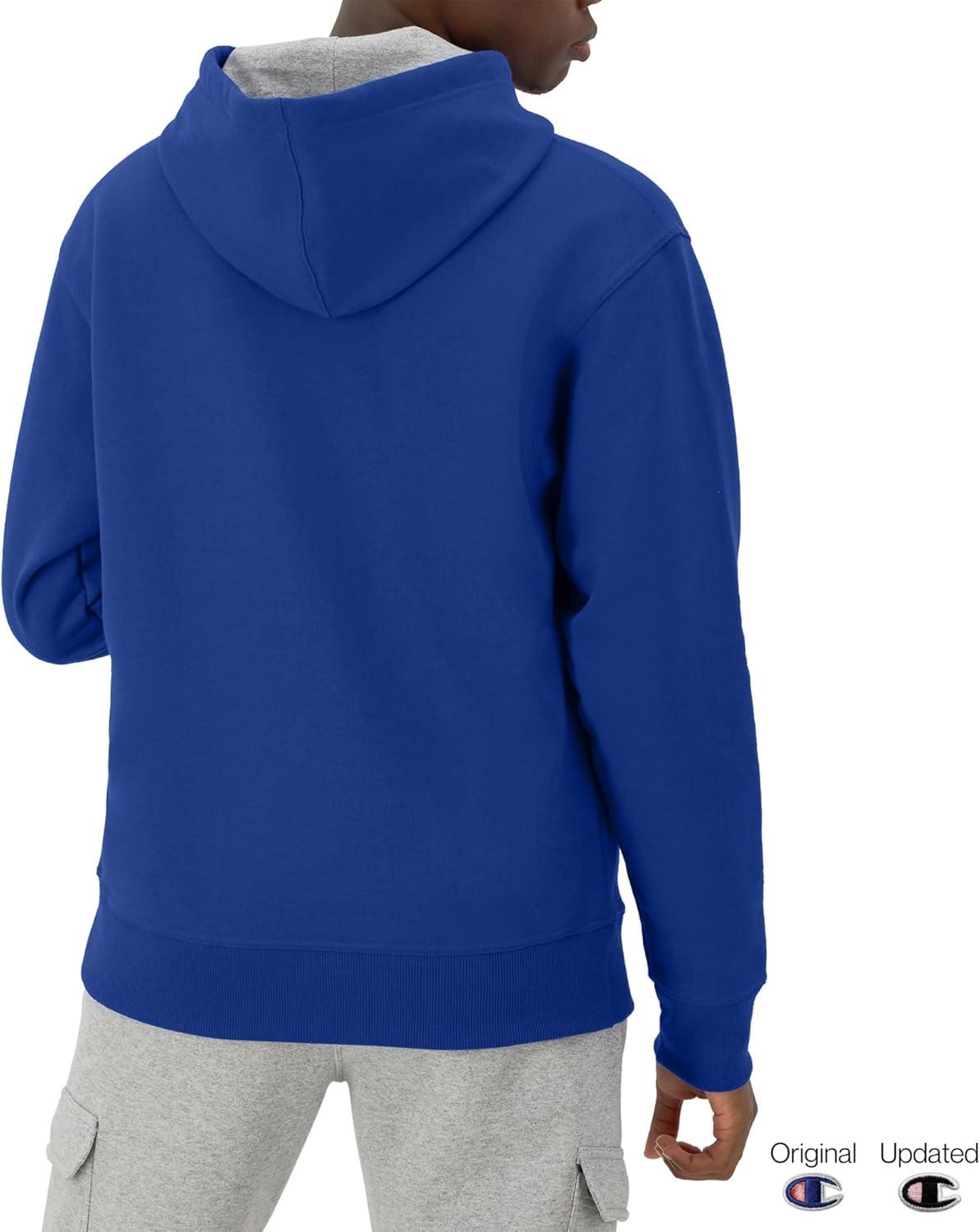imageChampion Mens Pullover Fleece Hoodie Midweight C Logo Reg Or Big ampamp TallSurf the Web  C Logo