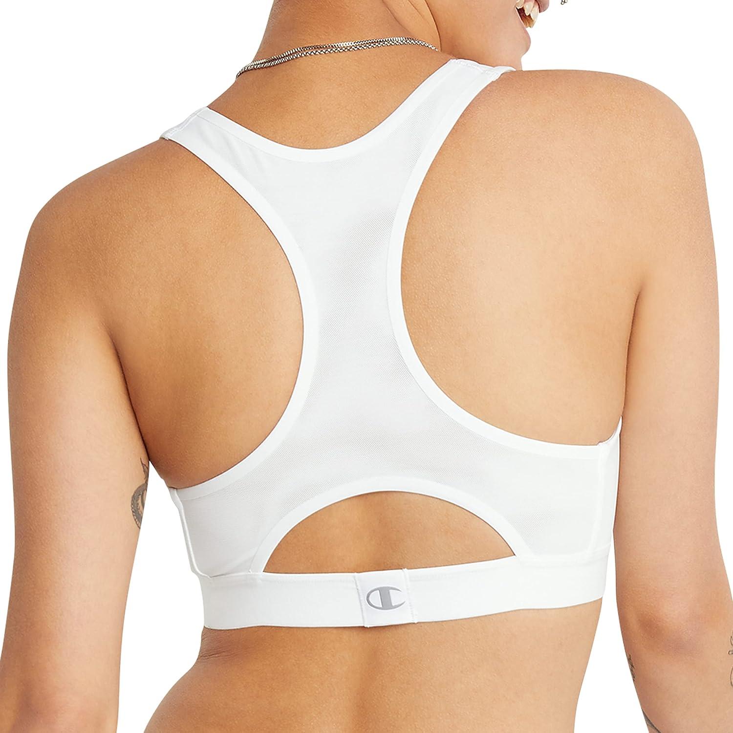 imageChampion Womens Absolute Eco Sports Bra Retired ColorsWhite Color Script