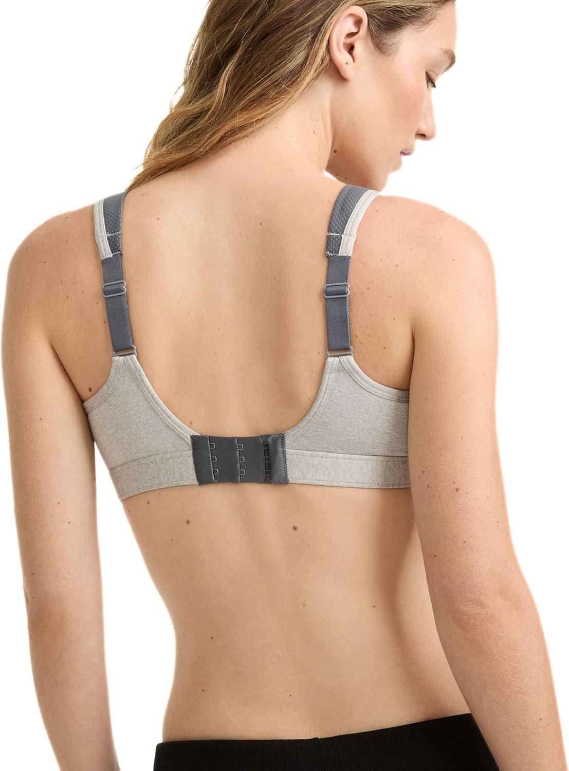 imageChampion Womens Sports Bra Maximum Support HighImpact Sports Bra for WomenOxford HeatherMedium Gray